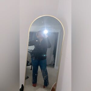 Full length gold mirror! Perfect condition. Option to Mount.